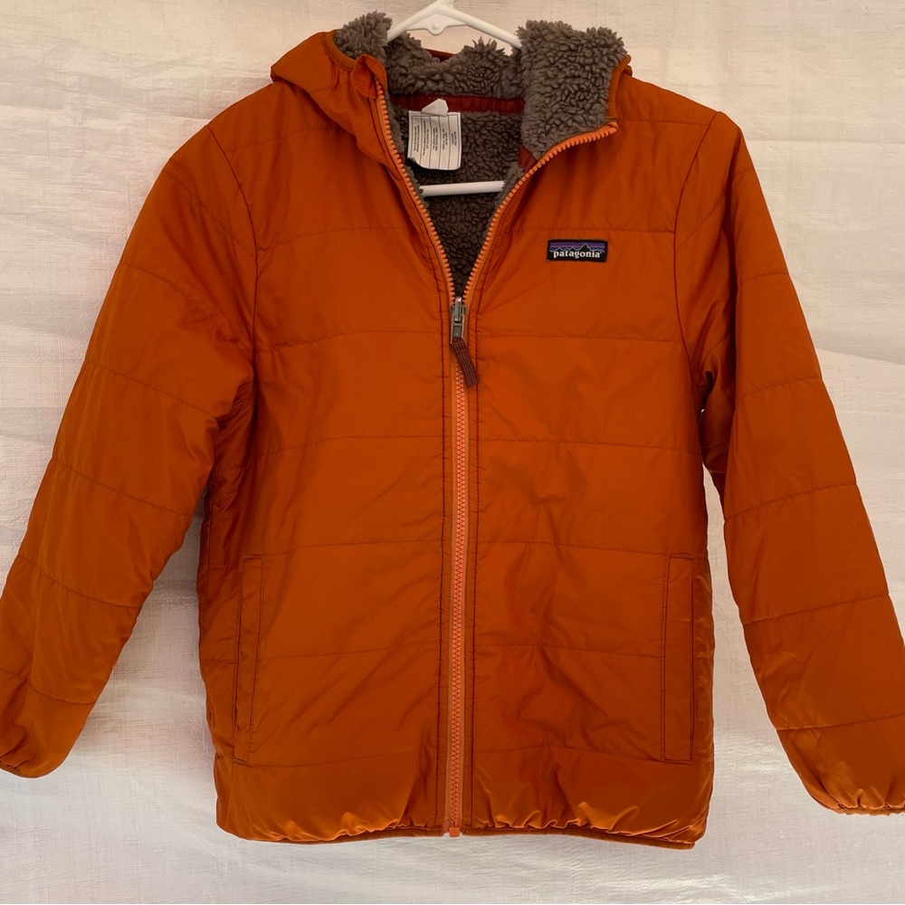 Patagonia boys reversible jacket